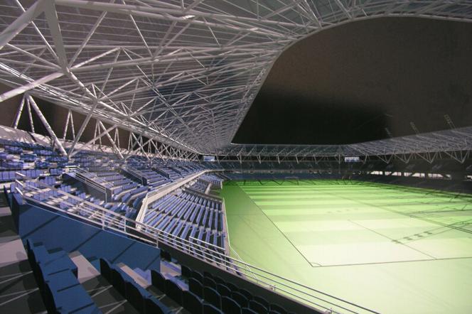 Wizualizacja stadionu w Bielsku-Białej