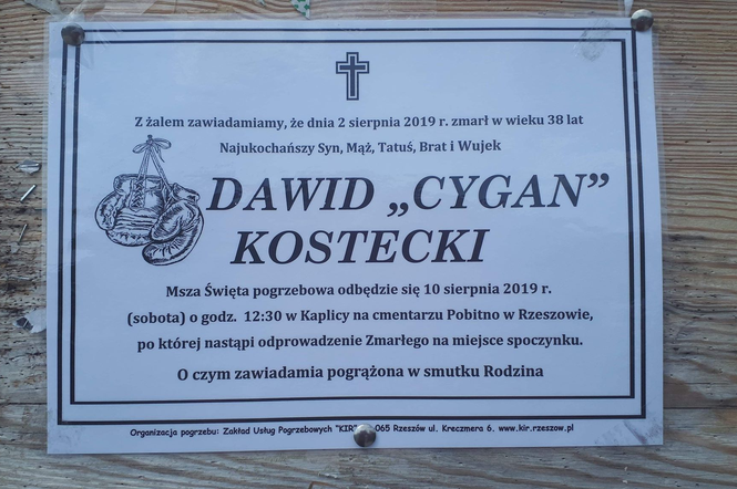 Klepsydra, Dawid Kostecki