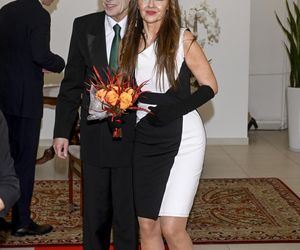 Jacek Borkowski z żoną