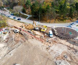 Budowa wiaduktu Starachowice Zachodnie - Listopad 2023