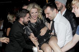 Michalina Manios na urodzinach