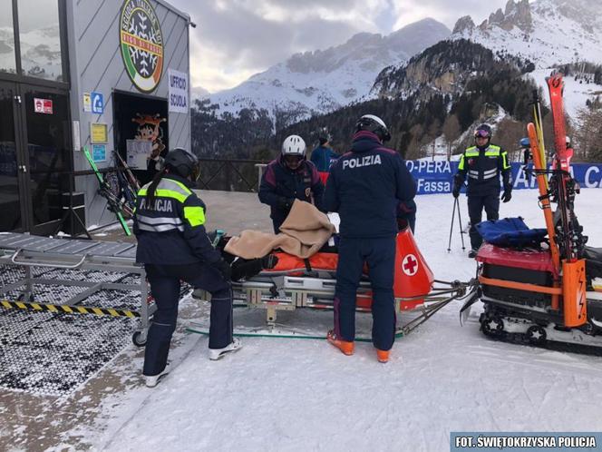 Policjanci z Kielc ciężko pracują… na nartach w Alpach!