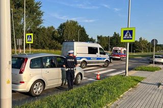 12-latka na rowerze potrącona na al. Jana Pawła II w Tarnowie. Dziecko trafiło do szpitala