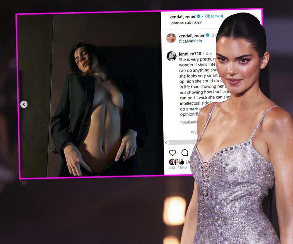 Kendall Jenner pokazała nagie piersi! Najdroższa modelka świata nie kryła wdzieków