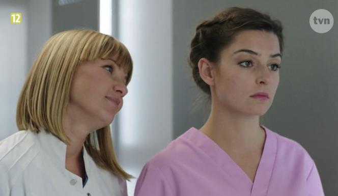 LEKARZE 2 sezon odcinek 9 (odc. 22). Sylwia (Katarzyna Bujakiewicz), Beata (Agnieszka Więdłocha)