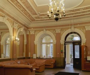 Wnętrze Zdroju Wojciech. Lądek-Zdrój na Dolnym Śląsku