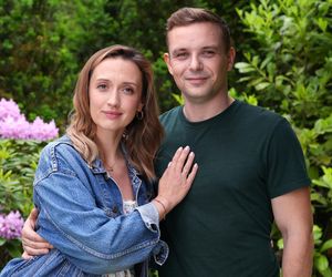 Barwy szczęścia odc. 3265. Asia (Anna Gzyra-Augustynowicz), Hubert (Marek Molak)