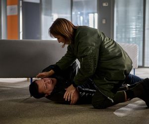 Na Wspólnej odc. 3984. Iga (Lidia Sadowa), Michał (Robert Kudelski)