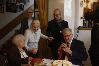 Piękna i wzruszająca wigilia w Domu Aktora w Skolimowie. Zobaczcie, jak świętowały wielkie gwiazdy