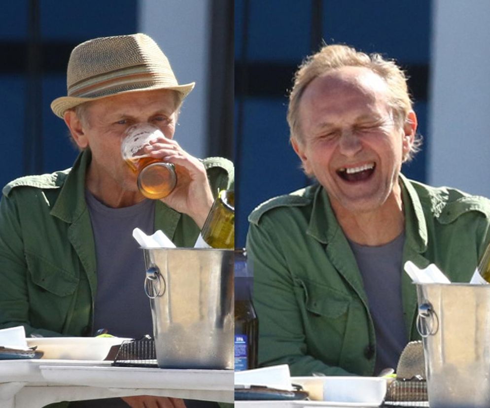 Andrzej Chyra w Sopocie bez zęba i bez alkoholu 