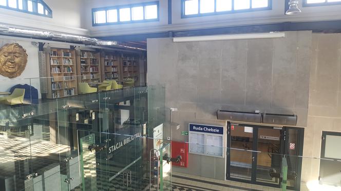 "Stacja Biblioteka” na dworcu w Rudzie Śląskiej - Chebziu oficjalnie otwarta [WIDEO, ZDJĘCIA]