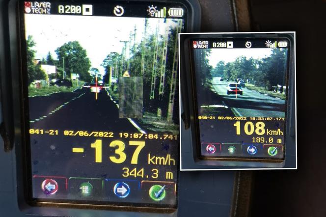 Szalał na drodze i dostał nauczkę. W 15 minut zebrał 20 punktów