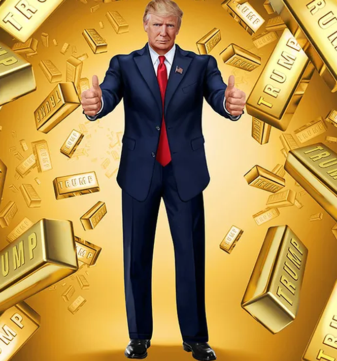 Trump wchodzi w kryptowaluty
