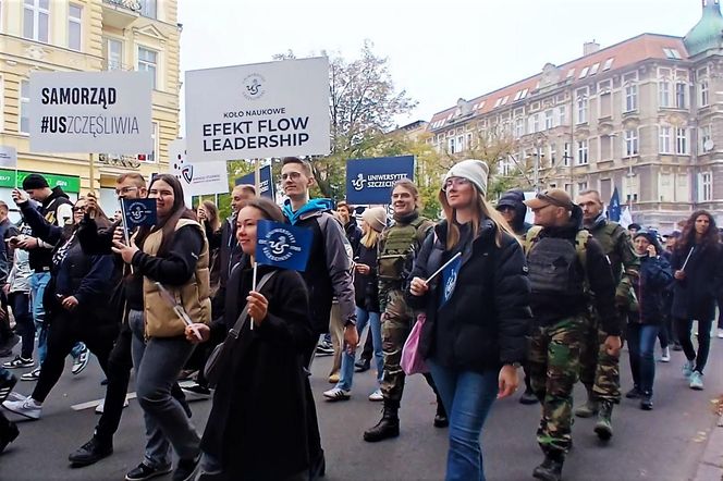 "Spacerek na uniwerek" w Szczecinie