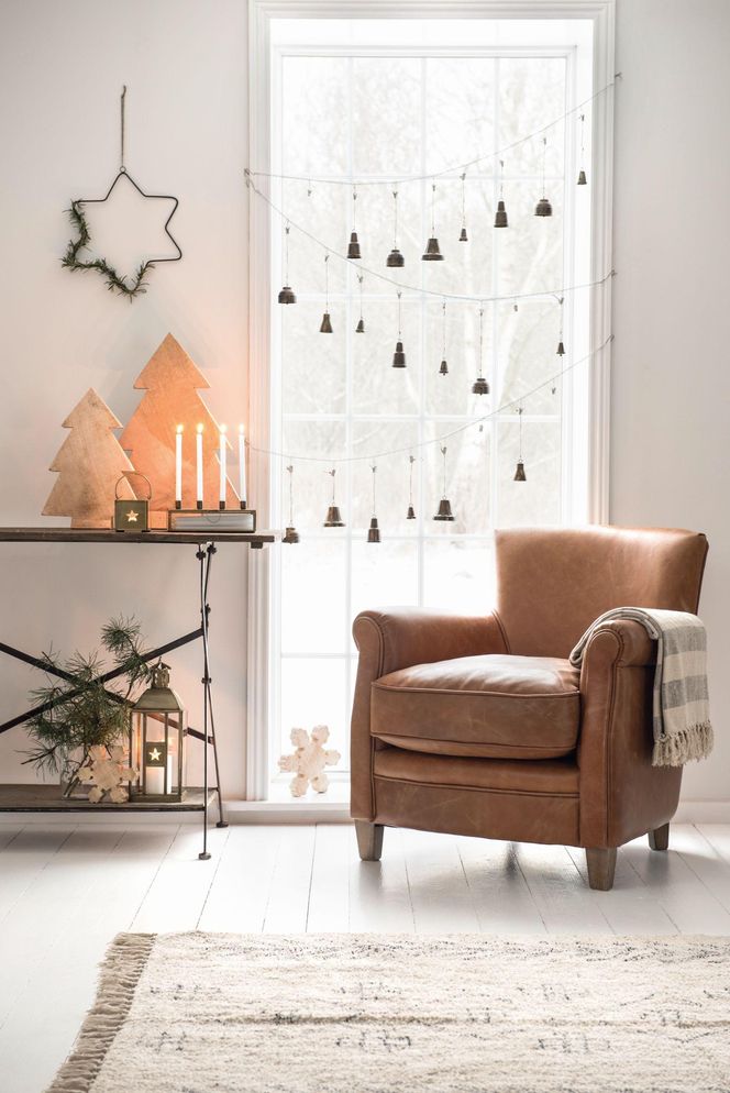 Bożonarodzeniowe dekoracje w stylu skandynawskim