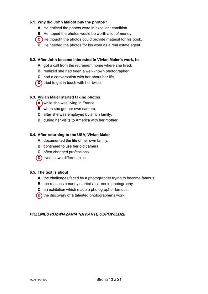 Matura 2025: angielski 7.05.2025. ODPOWIEDZI z angielskiego. Zobacz rozwiązane zadania [Formuła 2023]