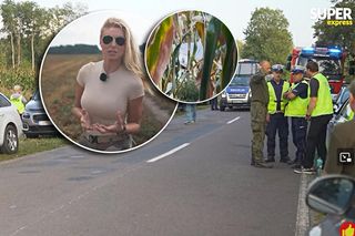 Karolina Pajączkowska z Super Expressu na miejscu upadku rosyjskiego drona. A kto się nie boi?