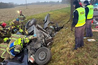 Śmiertelny wypadek pod Suszem