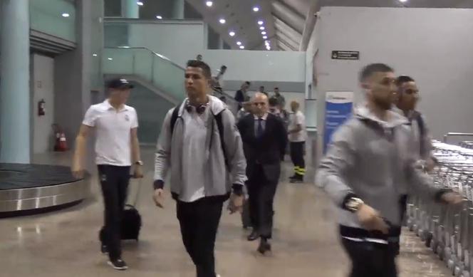 Cristiano Ronaldo, film z lotniska