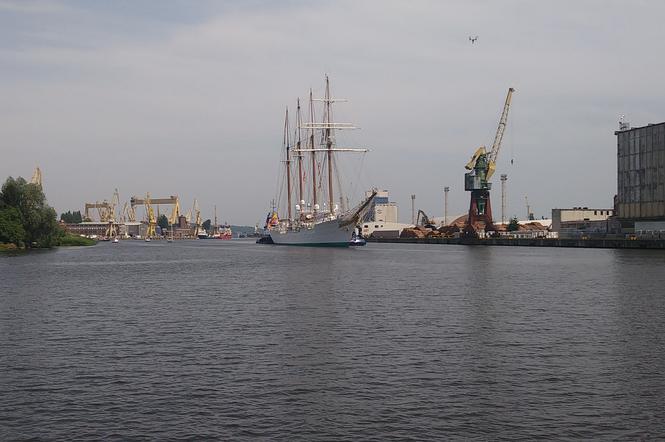 Juan Sebastian de Elcano zawinął do Szczecina