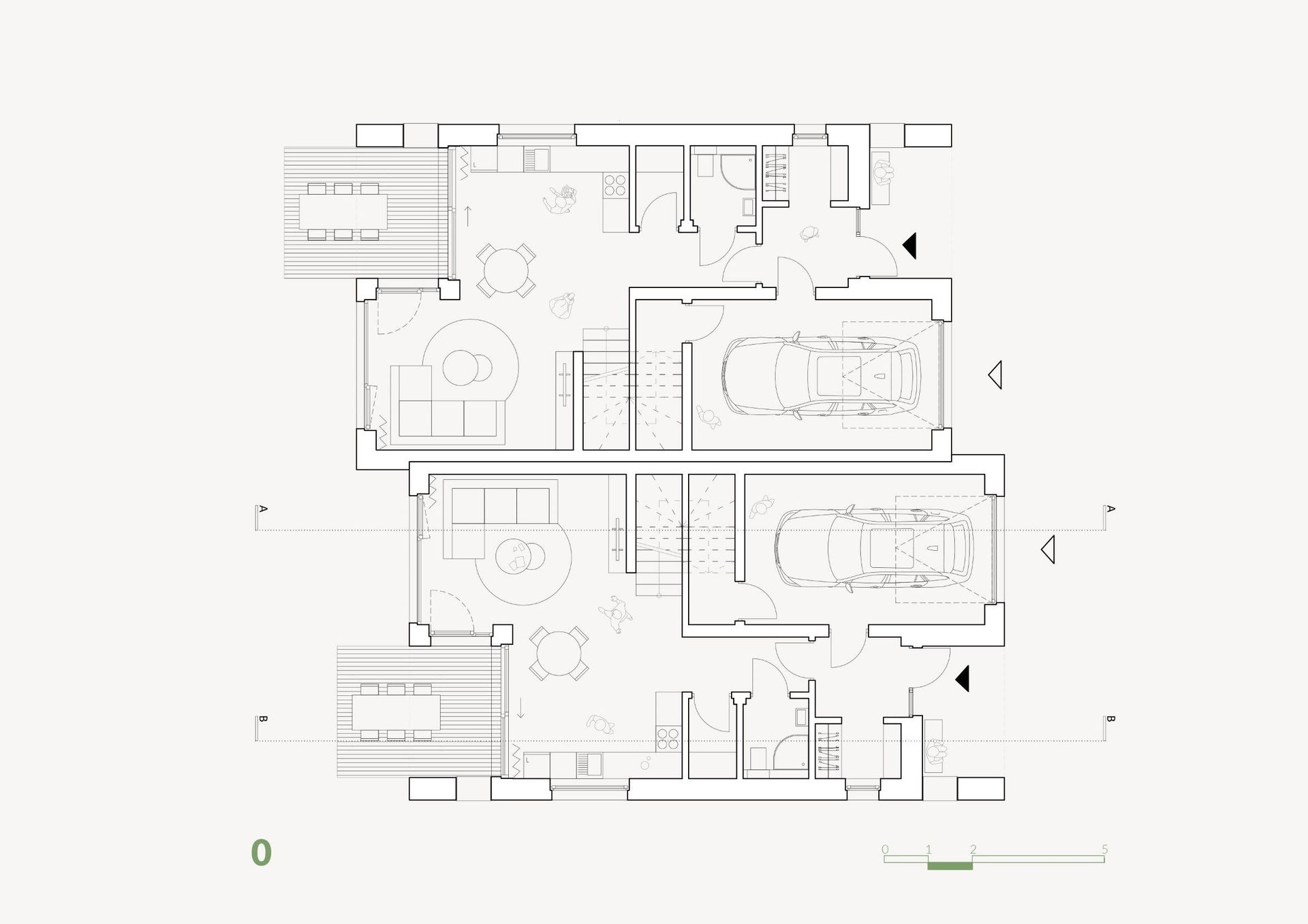 Osiedle Kwiatów Polskcih. Bliźniaki w dzielnicy Wawer w Warszawie, pracownia RMK.A