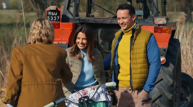 Barwy szczęścia odc. 3238. Mariusz (Rafał Cieszyński), Janka (Oliwia Drożdżyk), Kasia (Katarzyna Glinka)