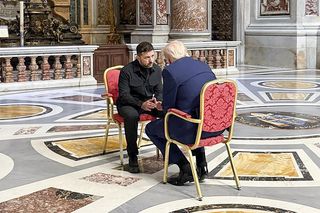 Zełenski skomentował rozmowę Trumpem. Bardzo symboliczne spotkanie, które może stać się historycznym