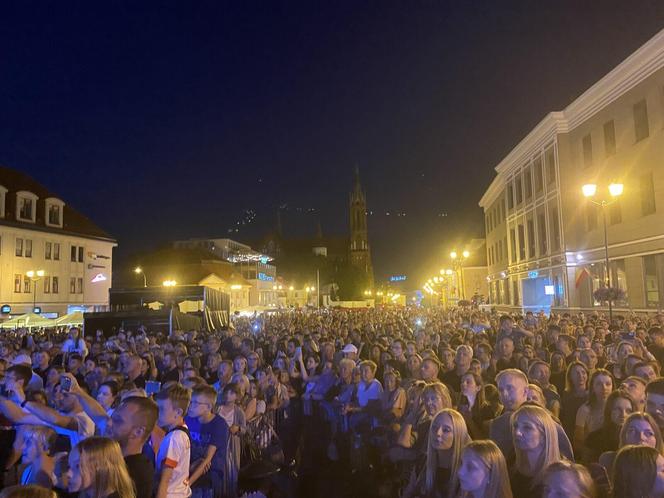 Dni Miasta Białegostoku 2024. Enej i Margaret przyciągnęły tłumy na Rynek Kościuszki [ZDJĘCIA]