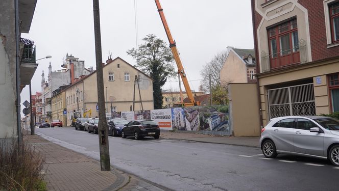 Postępują prace nad nowym apartamentowcem w centrum Olsztyna. Zobacz nowe zdjęcia