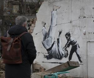 Banksy na Ukrainie