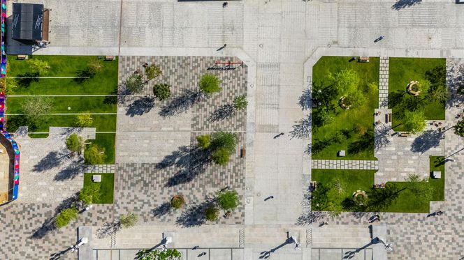 Plac Centralny Warszawa, sierpień 2025