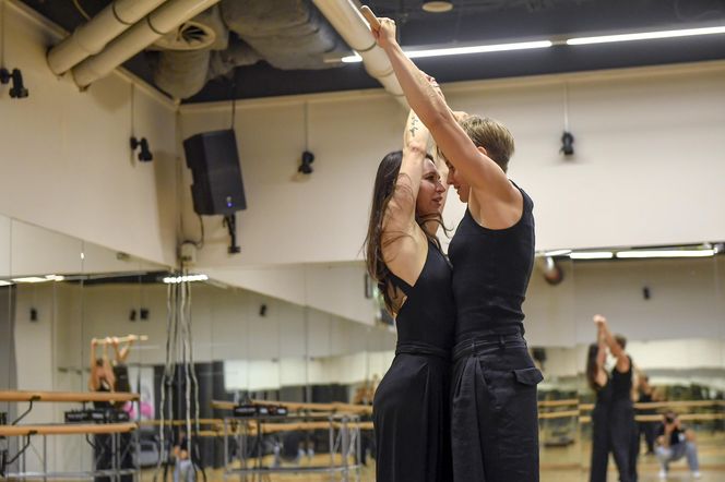 Trening do "Tańca z Gwiazdami" - Katarzyna Zillmann i Janja Lesar