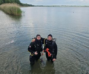 jezioro Tarnobrzeskie Niezwykła akcja płetwonurków