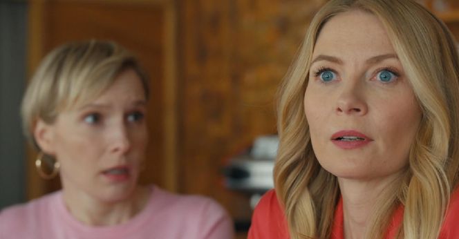 Barwy szczęścia, odcinek 3249. Sonia (Weronika Nockowska), Dominika (Karolina Chapko)