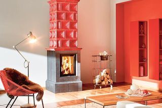 Szyba w piecu kaflowym 