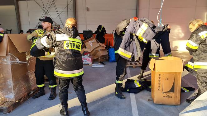 Warmińsko-mazurscy strażacy pomagają Ukraińcom