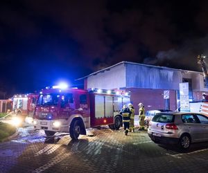Pożar w Poznaniu na Podolanach