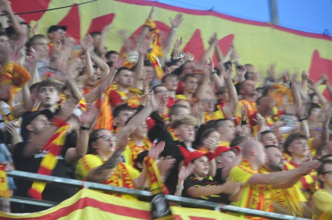 Kibice na meczu Korona Kielce - Legia Warszawa