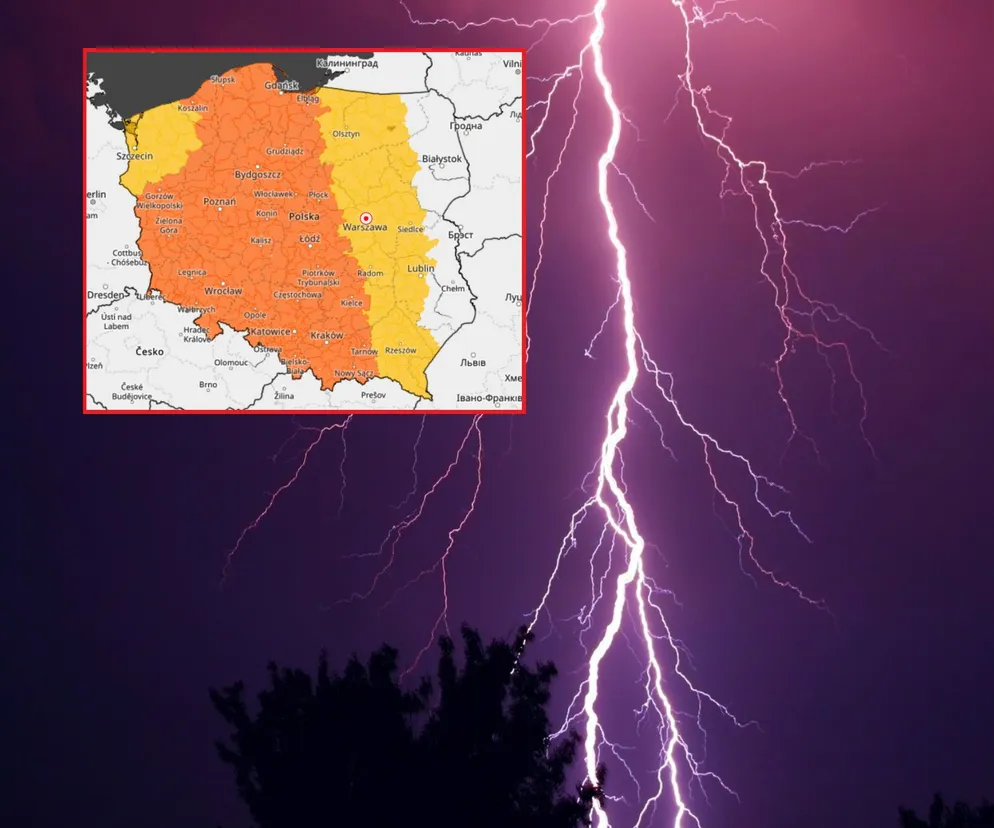 W Krakowie będzie ekstremalnie niebezpiecznie. IMGW wydało alerty przed burzami i gradem