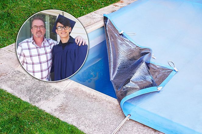 Szykowali basen na lato, odkryli zwłoki. Policja nie wyklucza, że to podejrzany o zabójstwo ojca 23-latek!