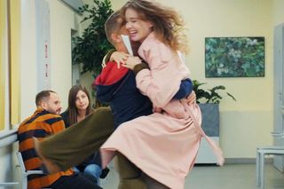 M jak miłość, odcinek 1845: Franka (Dominika Kachlik), Paweł (Rafał Mroczek) 