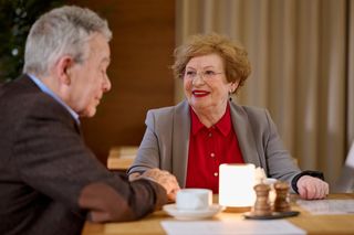 Na Wspólnej odc. 4013. Witold Strzelecki (Roch Siemianowski), Krystyna Agier (Małgorzata Knothe)