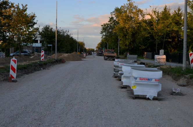 Pod koniec września ma zostać przywrócona przejezdność na remontowanym odcinku ulicy Partyzantów w Siedlcach