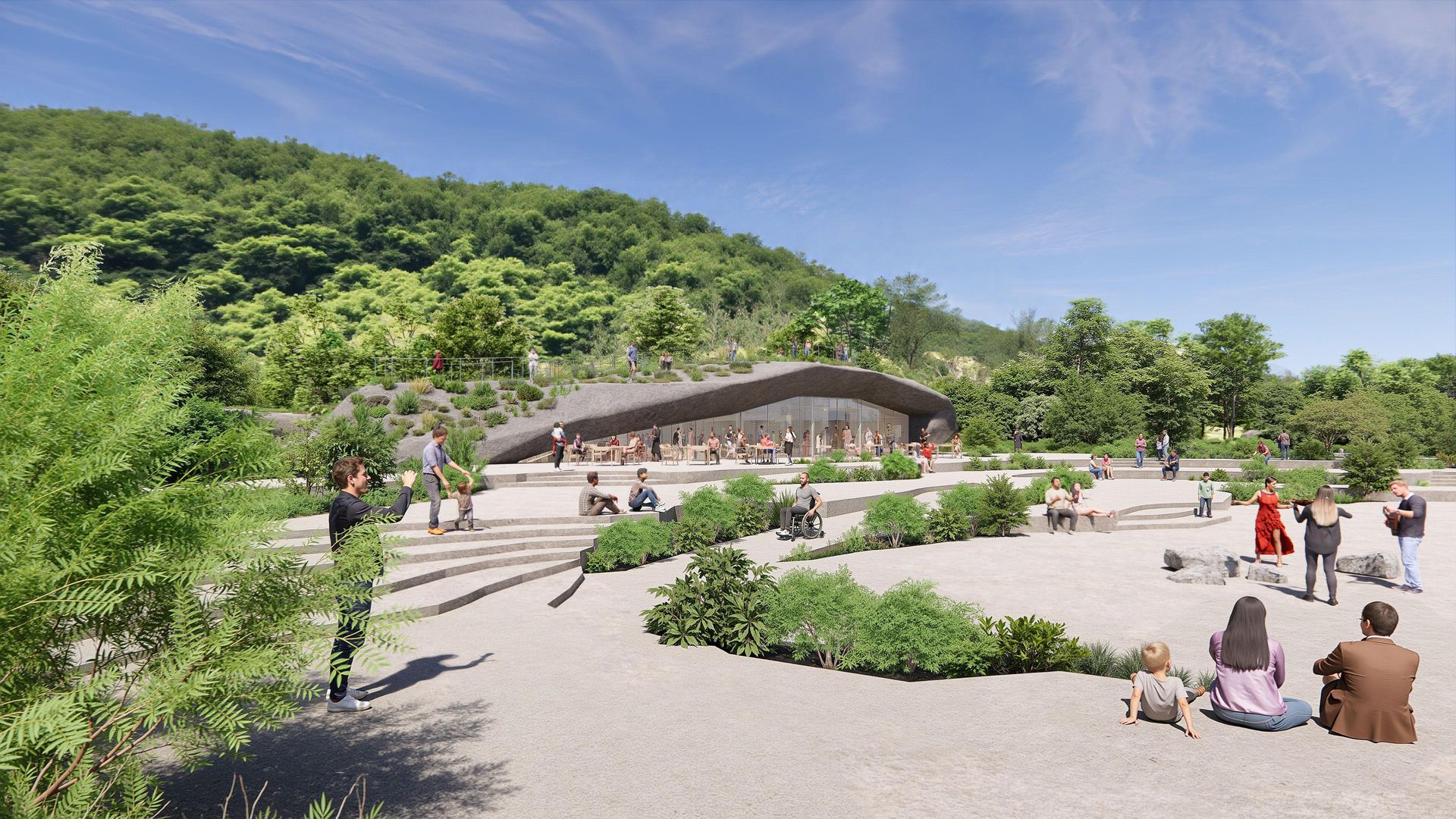 Nature Rocks - Jialeshui, Taiwan. MVRDV