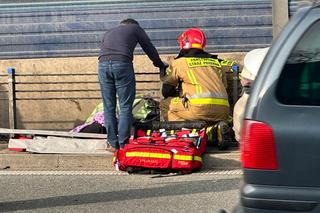  Tragiczny wypadek na S8. Chciała pomóc, straciła nogę