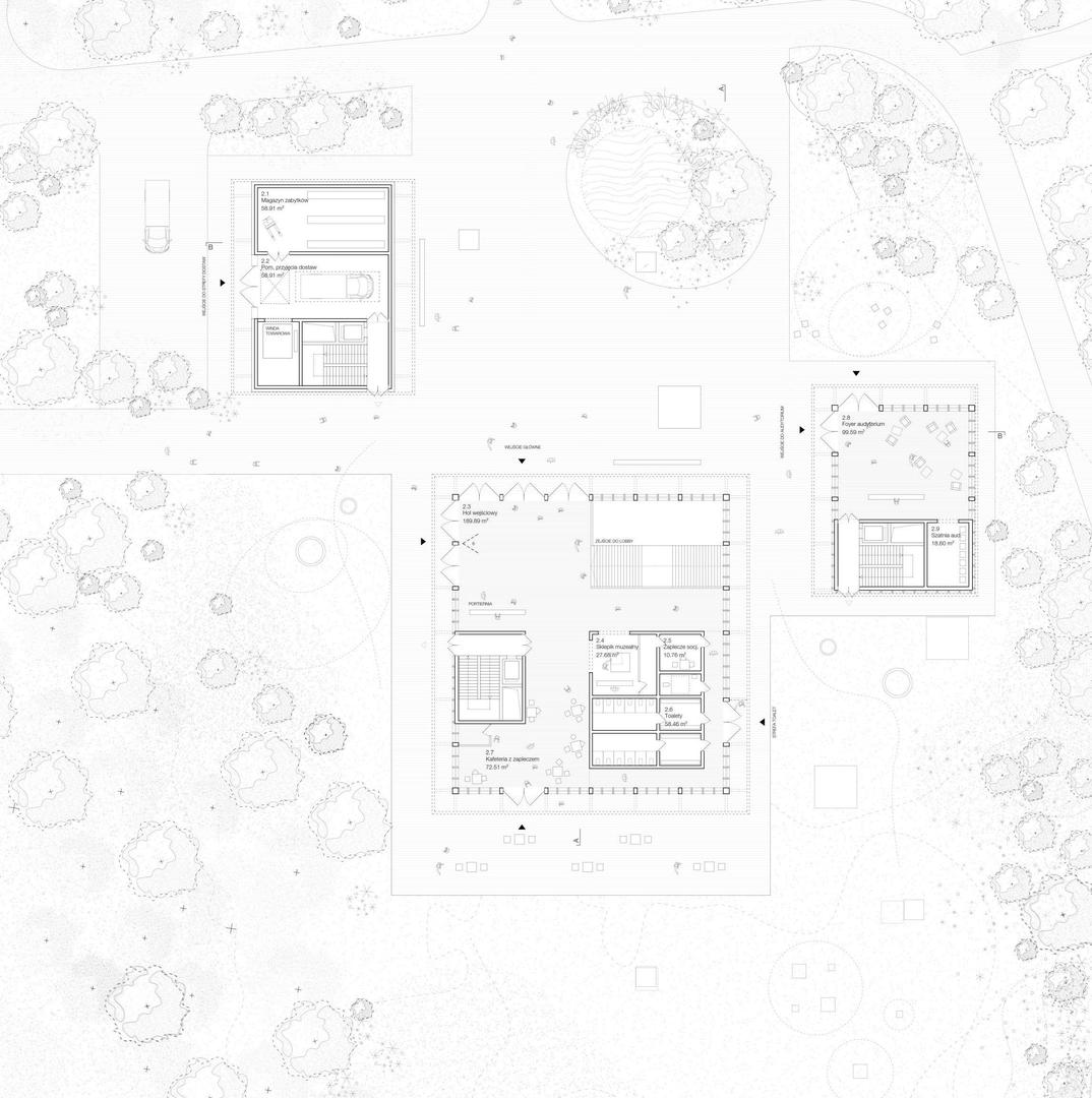 Pawilon ekspozycyjny w Biskupinie