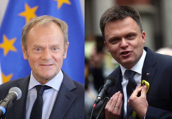  Donald Tusk pójdzie do wyborów z Szymonem Hołownią? Najnowszy sondaż