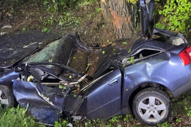 Śmiertelny wypadek na DK63 w powiecie siedleckim 