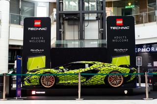 Lamborghini Sian z klocków LEGO - model w skali 1:1