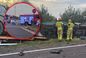 Tragedia na DW 901. Dwie osoby zginęły w zderzeniu ciężarówki z osobówką